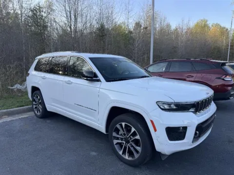White 2022 Jeep Grand Cherokee L Overland for sale in Danville, VA