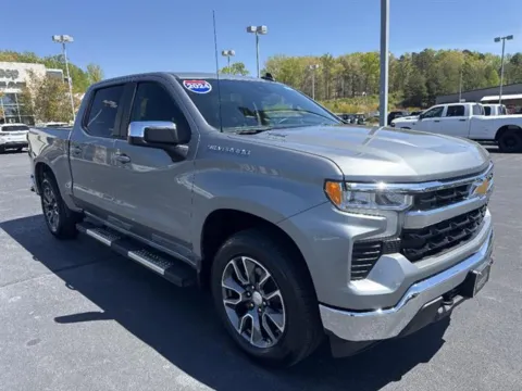 Silver 2024 Chevrolet Silverado 1500 LT for sale in Danville, VA