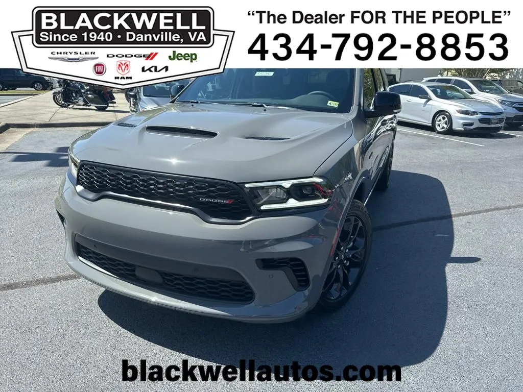 Gray 2024 Dodge Durango R/T Plus for sale in Danville, VA