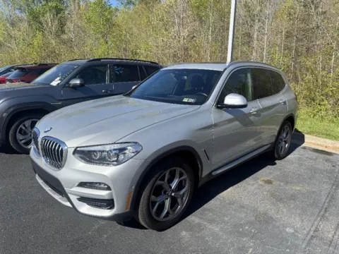 Silver 2021 BMW X3 xDrive30i for sale in Danville, VA