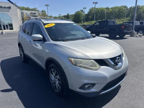 Silver 2015 Nissan Rogue SL for sale in Danville, VA