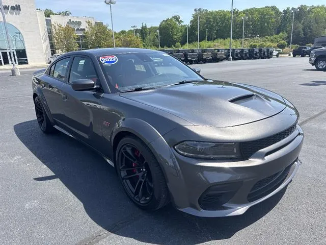Gray 2022 Dodge Charger Scat Pack 4dr Widebody Sedan for sale in Danville, VA