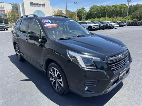 Black 2023 Subaru Forester Limited for sale in Danville, VA
