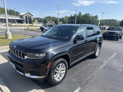 Black 2021 Jeep Grand Cherokee L Laredo for sale in Danville, VA