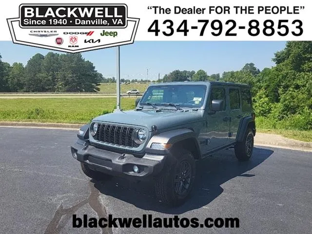 2024 Jeep Wrangler 4-Door Sport S 4x4 for sale in Danville, VA