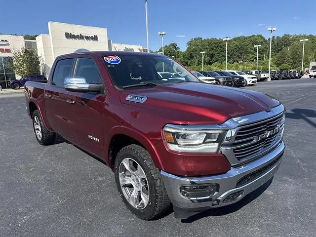 Red 2021 Ram 1500 Laramie for sale in Danville, VA