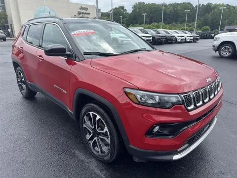 Red 2023 Jeep Compass Limited for sale in Danville, VA