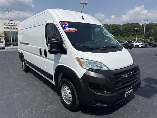 White 2023 Ram ProMaster Cargo Van 2500 159 WB for sale in Danville, VA