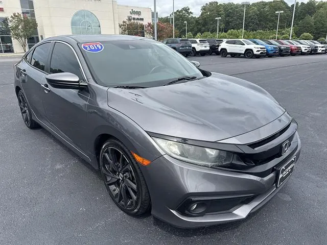 Gray 2019 Honda Civic Sedan Sport for sale in Danville, VA