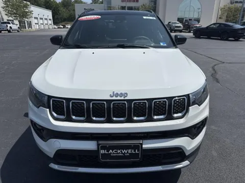Photos of 2023 Jeep Compass Limited for sale in Danville, VA at Blackwell Chrysler Dodge Jeep Ram Fiat Kia