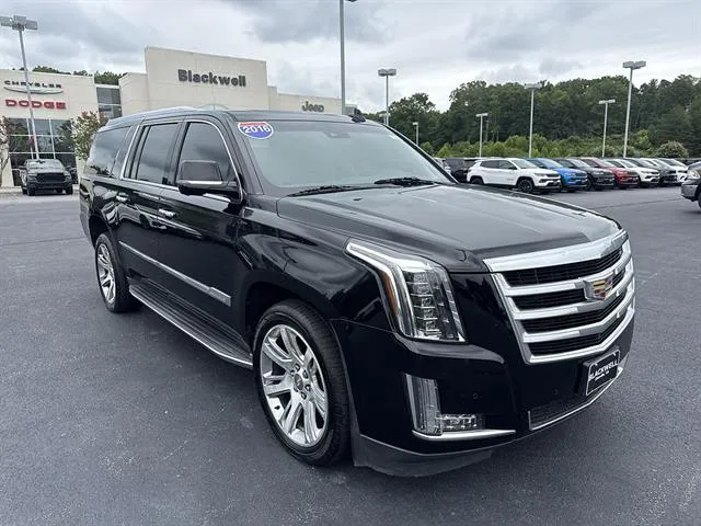 Black 2016 Cadillac Escalade ESV Luxury Collection for sale in Danville, VA