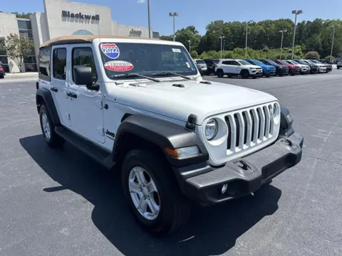 White 2022 Jeep Wrangler Sport S for sale in Danville, VA