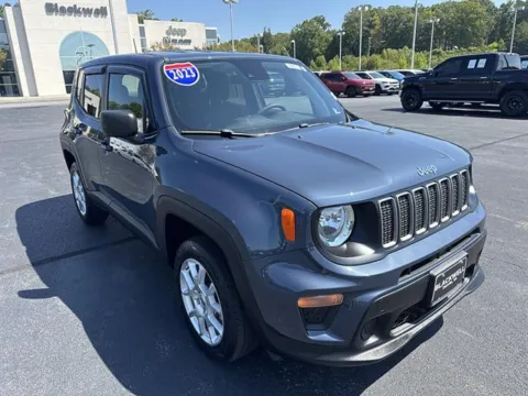 Blue 2023 Jeep Renegade 4x4 Latitude 4dr SUV for sale in Danville, VA