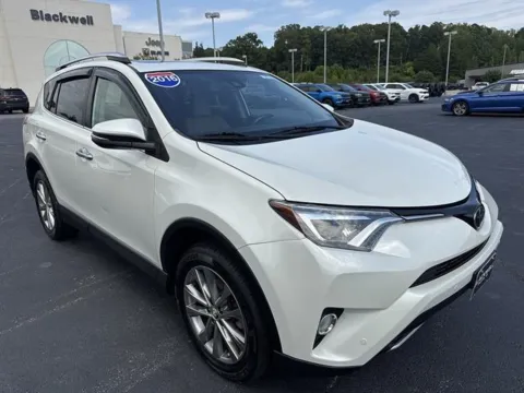 White 2016 Toyota RAV4 Limited for sale in Danville, VA