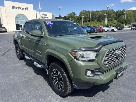 Green 2021 Toyota Tacoma TRD Sport for sale in Danville, VA