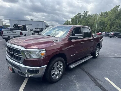 Red 2019 Ram 1500 Big Horn for sale in Danville, VA