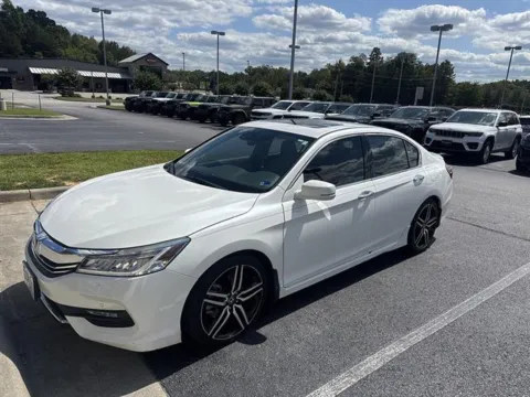 White 2017 Honda Accord Sedan Touring V6 for sale in Danville, VA