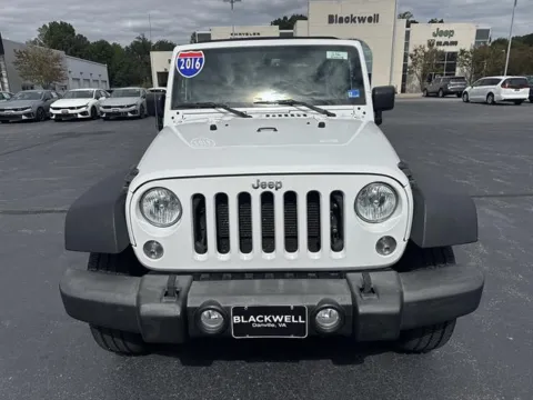 Photos of 2016 Jeep Wrangler Unlimited Sport S for sale in Danville, VA at Blackwell Chrysler Dodge Jeep Ram Fiat Kia