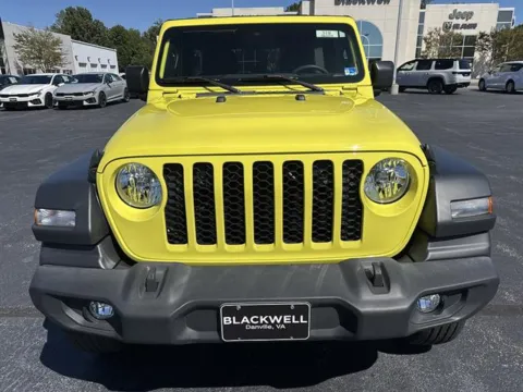 Photos of 2024 Jeep Wrangler Sport S for sale in Danville, VA at Blackwell Chrysler Dodge Jeep Ram Fiat Kia