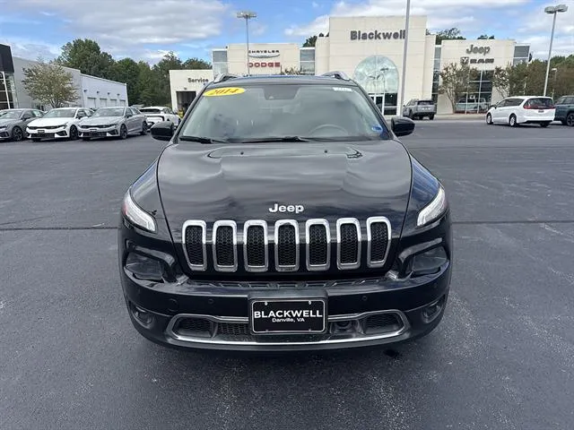 Used 2014 Jeep Cherokee Limited with VIN 1C4PJMDS8EW197907 for sale in Danville, VA
