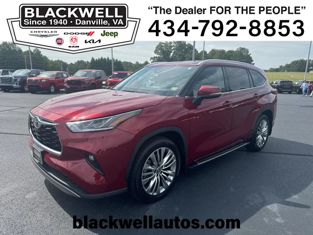 Used 2022 Toyota Highlander Platinum for sale in Danville, VA | VIN ...