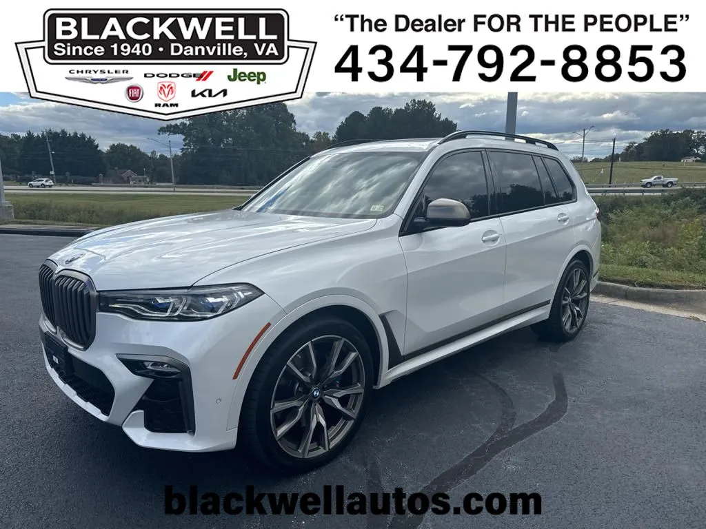 Used 2022 BMW X7 M50i for sale in Danville, VA at Blackwell Autos