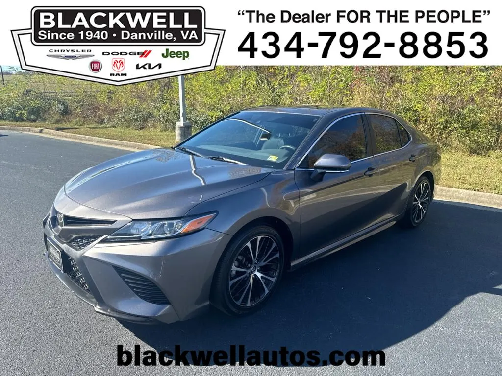 Used 2019 Toyota Camry SE for sale in Danville, VA at Blackwell Autos ...
