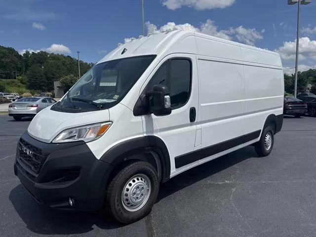 White 2025 Ram ProMaster Cargo Van Cargo Van Tradesman High Roof 159" WB w/ for sale in Danville, VA