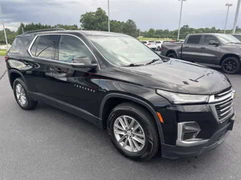 Black 2022 Chevrolet Traverse LT Leather for sale in Danville, VA