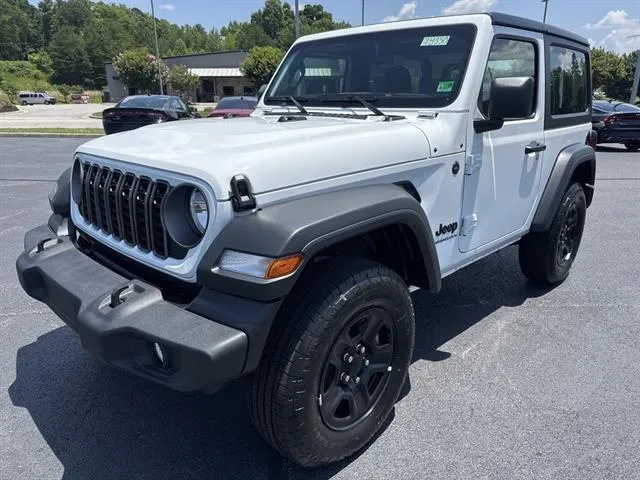 White 2025 Jeep Wrangler 2-Door Sport 4x4 for sale in Danville, VA