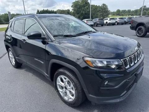 Black 2025 Jeep Compass Latitude 4x4 for sale in Danville, VA