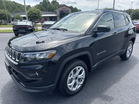 Black 2025 Jeep Compass Latitude 4x4 for sale in Danville, VA
