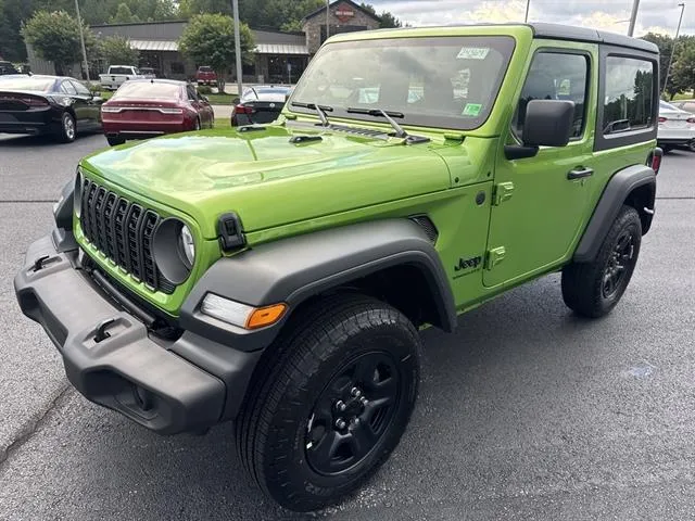 Green 2025 Jeep Wrangler 2-Door Sport 4x4 for sale in Danville, VA