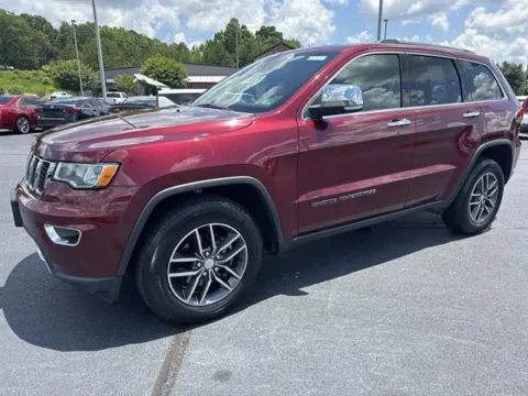 Red 2018 Jeep Grand Cherokee Limited for sale in Danville, VA