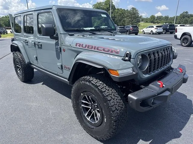 Gray 2025 Jeep Wrangler 4-Door Recon 4x4 for sale in Danville, VA