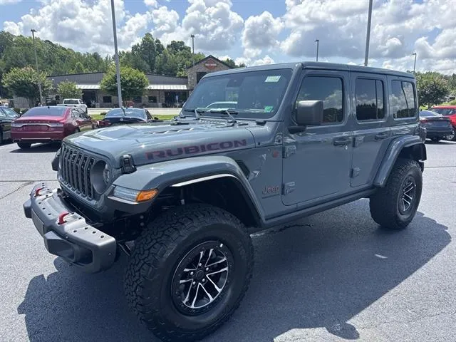 Gray 2025 Jeep Wrangler 4-Door Recon 4x4 for sale in Danville, VA