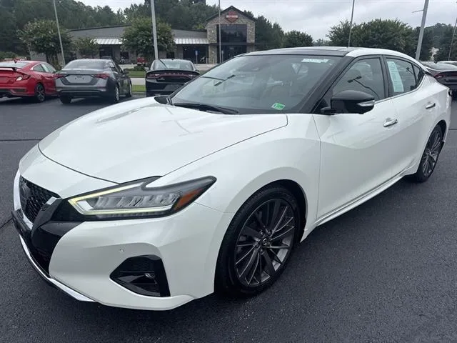White 2019 Nissan Maxima Platinum for sale in Danville, VA