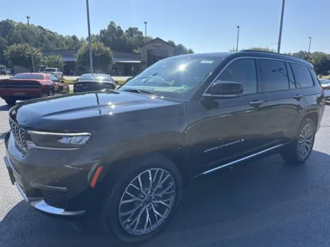 Black 2025 Jeep Grand Cherokee L Summit Reserve 4x4 for sale in Danville, VA