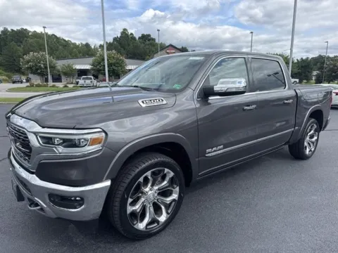 Gray 2021 Ram 1500 4x4 Limited 4dr Crew Cab 5.6 ft. SB Pick for sale in Danville, VA