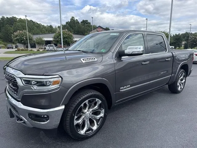 Gray 2021 Ram 1500 4x4 Limited 4dr Crew Cab 5.6 ft. SB Pick for sale in Danville, VA