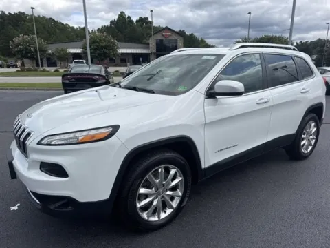 White 2015 Jeep Cherokee Limited for sale in Danville, VA