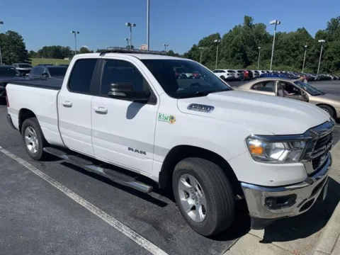 White 2021 Ram 1500 Lone Star for sale in Danville, VA
