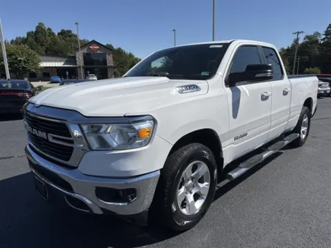 White 2021 Ram 1500 Lone Star for sale in Danville, VA