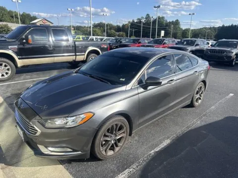 Gray 2018 Ford Fusion SE for sale in Danville, VA