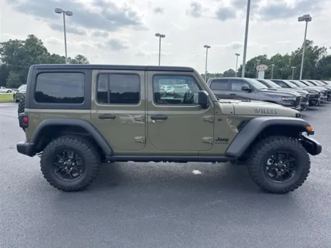 More photos of 2025 Jeep Wrangler 4-Door Willys 4x4 at Blackwell Chrysler Dodge Jeep Ram Fiat Kia, VA
