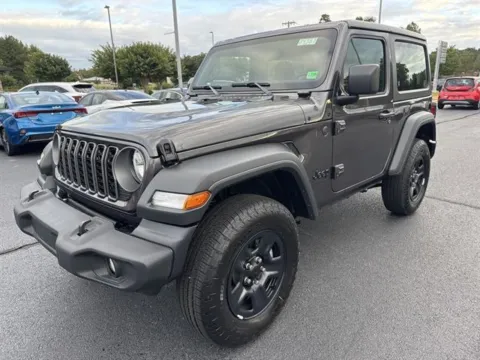 Gray 2025 Jeep Wrangler 2-Door Sport 4x4 for sale in Danville, VA