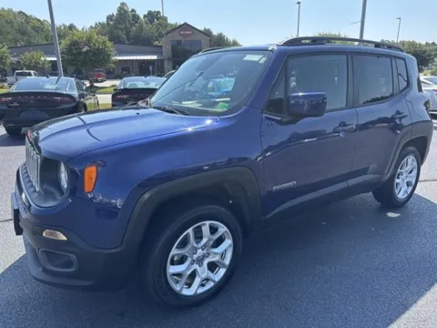 Blue 2016 Jeep Renegade Latitude for sale in Danville, VA