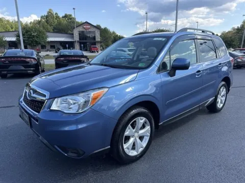 Blue 2015 Subaru Forester 2.5i Premium for sale in Danville, VA