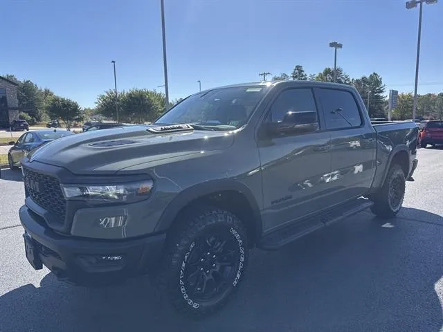 Green 2026 Ram 1500 Rebel Crew Cab 4x4 5'7" Box for sale in Danville, VA