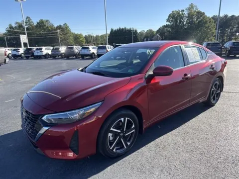 Red 2025 Nissan Sentra SV for sale in Danville, VA